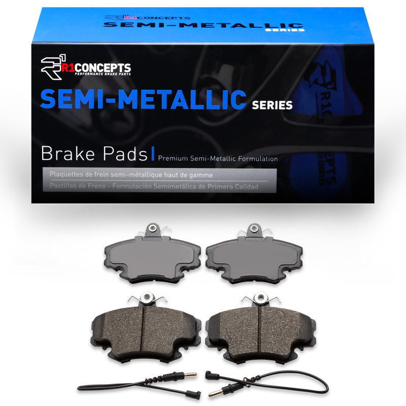 Nissan Platina Brake Pads - Front - R1 Concepts - Semi Met - `02-`10